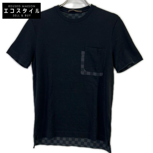 LOUIS VUITTON ルイヴィトン ブラック Tシャツ ダミエポケット トップス