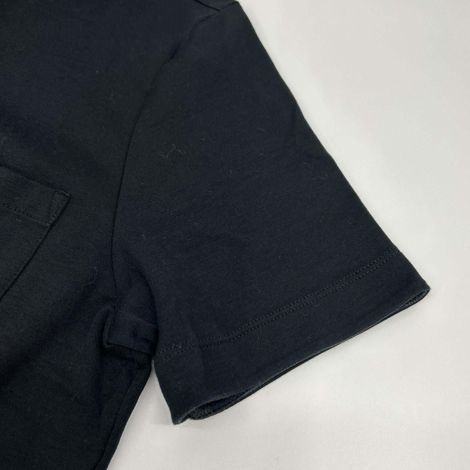LOUIS VUITTON ルイヴィトン ブラック Tシャツ ダミエポケット トップス