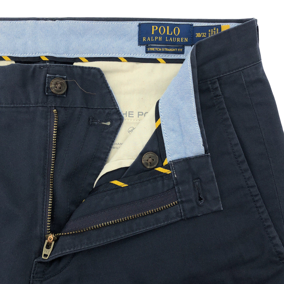 POLO RALPH LAUREN ポロ ラルフローレン ネイビー ベッドフォード ストレッチ ストレート フィット チノ パンツ ボトムス