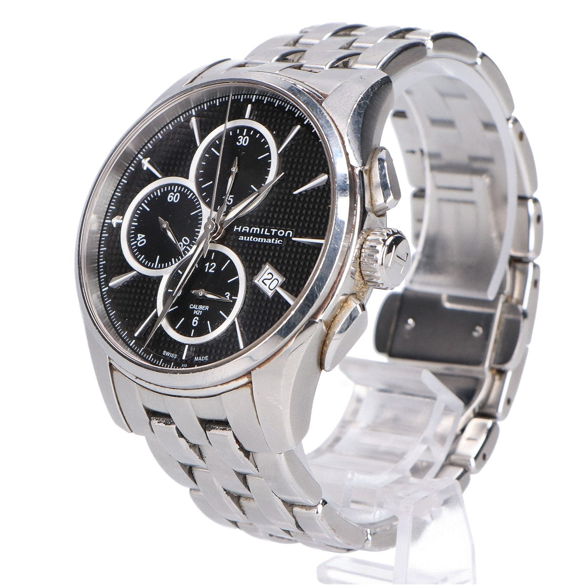 HAMILTON ハミルトン H325960 ジャズマスター クロノグラフ バックスケルトン 自動巻き 腕時計