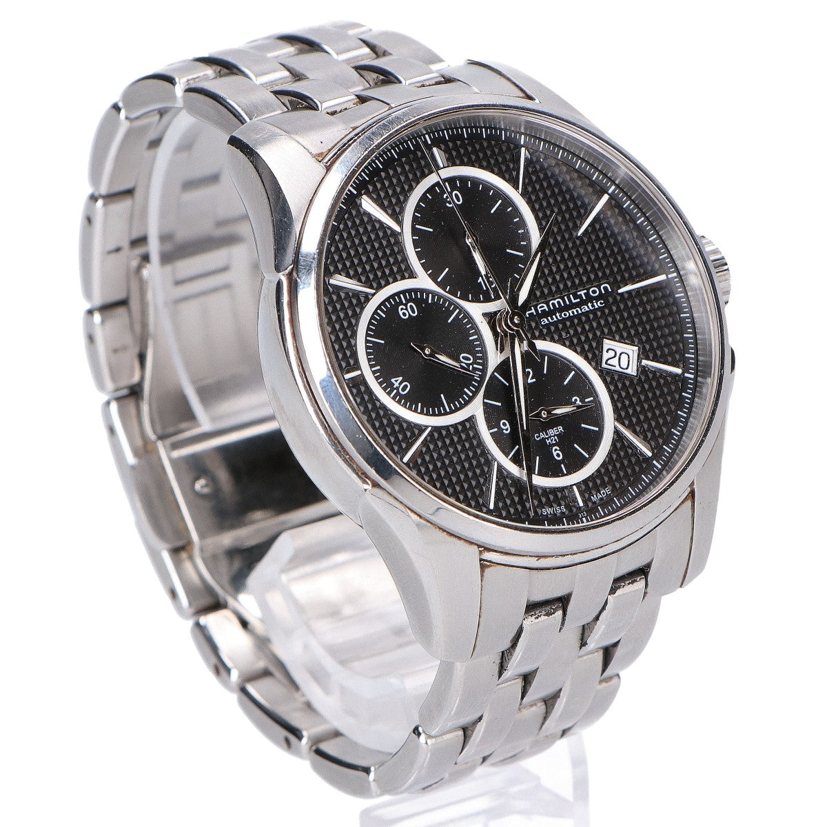HAMILTON ハミルトン H325960 ジャズマスター クロノグラフ バックスケルトン 自動巻き 腕時計
