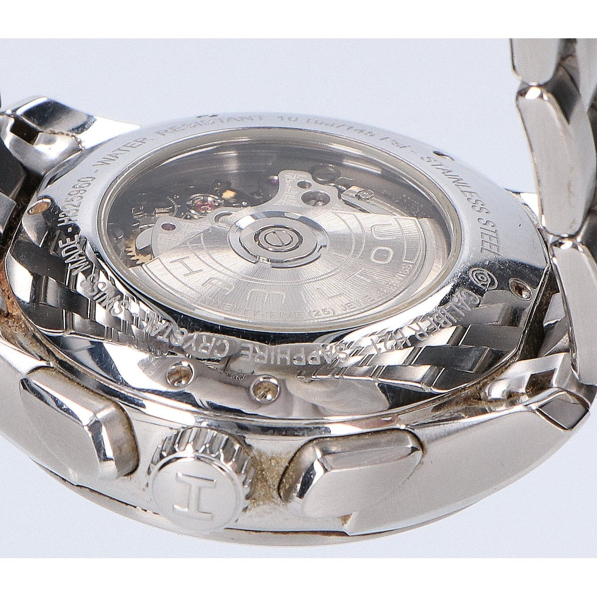HAMILTON ハミルトン H325960 ジャズマスター クロノグラフ バックスケルトン 自動巻き 腕時計