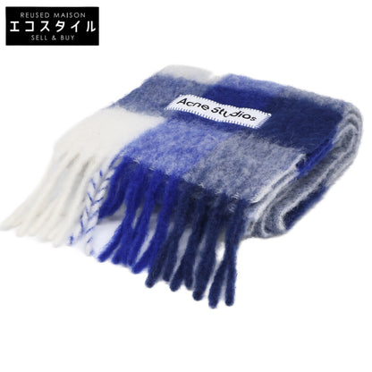 ACNE STUDIOS アクネ ストゥディオズ 【美品】CA0084- モヘアチェック スカーフ マフラー