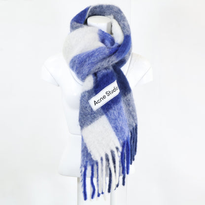ACNE STUDIOS アクネ ストゥディオズ 【美品】CA0084- モヘアチェック スカーフ マフラー