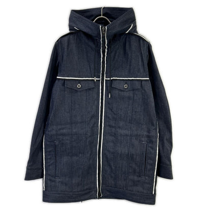 DIESEL BlackGold ディーゼルブラックゴールド インディゴ JOPPERY ジップアップ デニムフーディコート コート