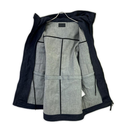 DIESEL BlackGold ディーゼルブラックゴールド インディゴ JOPPERY ジップアップ デニムフーディコート コート