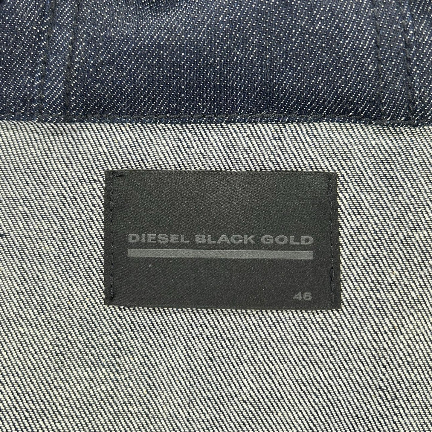 DIESEL BlackGold ディーゼルブラックゴールド インディゴ JOPPERY ジップアップ デニムフーディコート コート