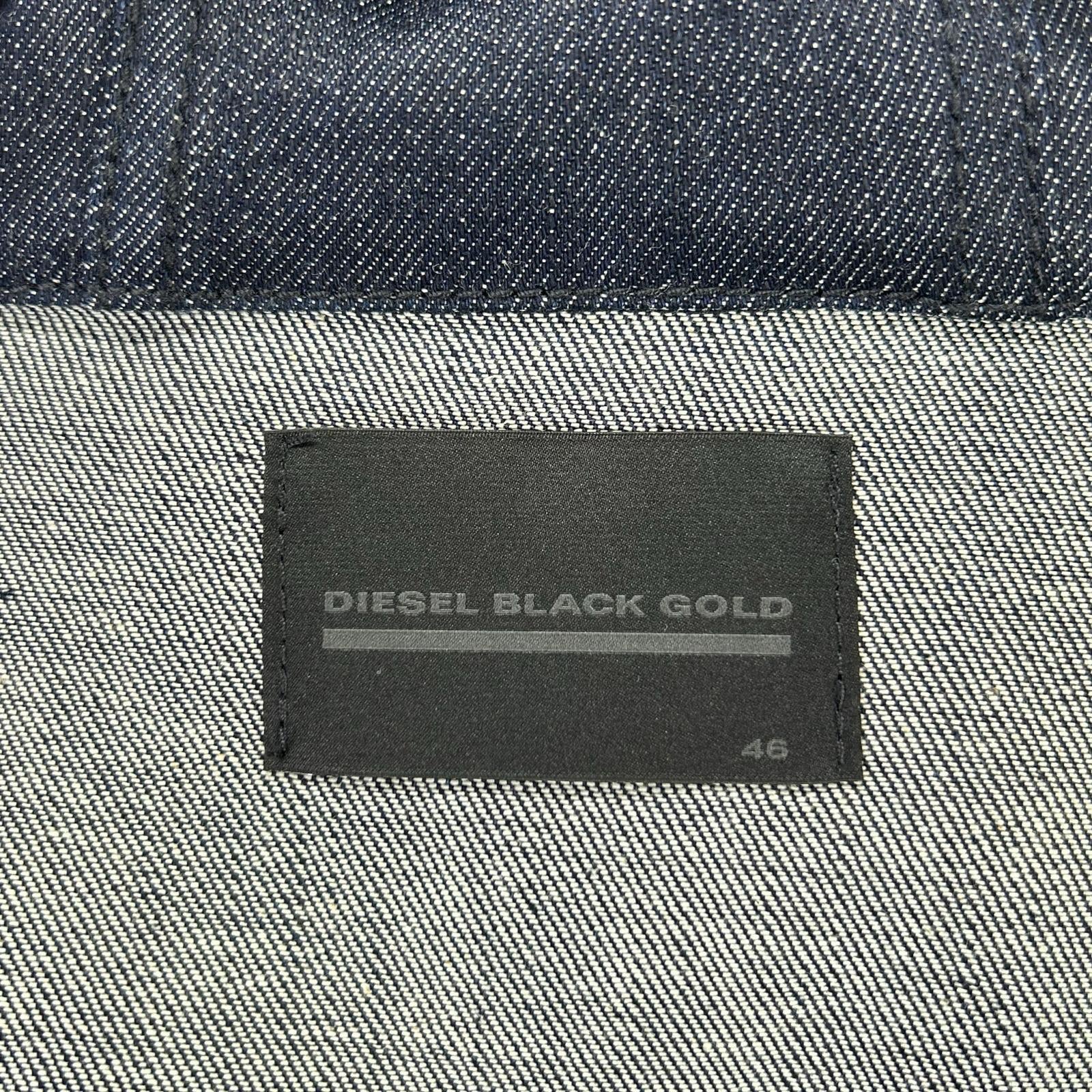 DIESEL BlackGold ディーゼルブラックゴールド インディゴ JOPPERY ジップアップ デニムフーディコート コート