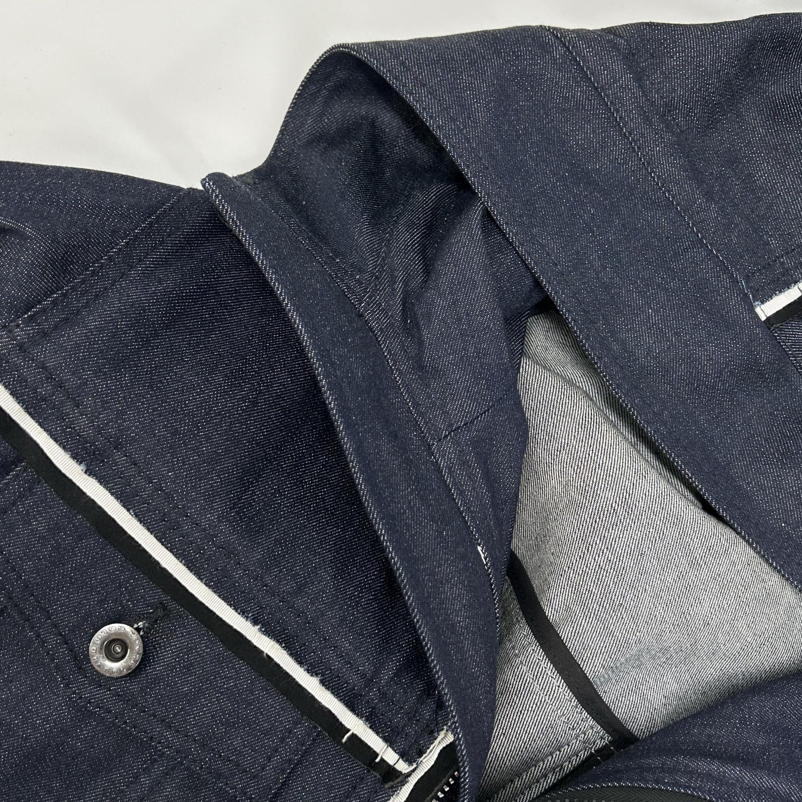 DIESEL BlackGold ディーゼルブラックゴールド インディゴ JOPPERY ジップアップ デニムフーディコート コート