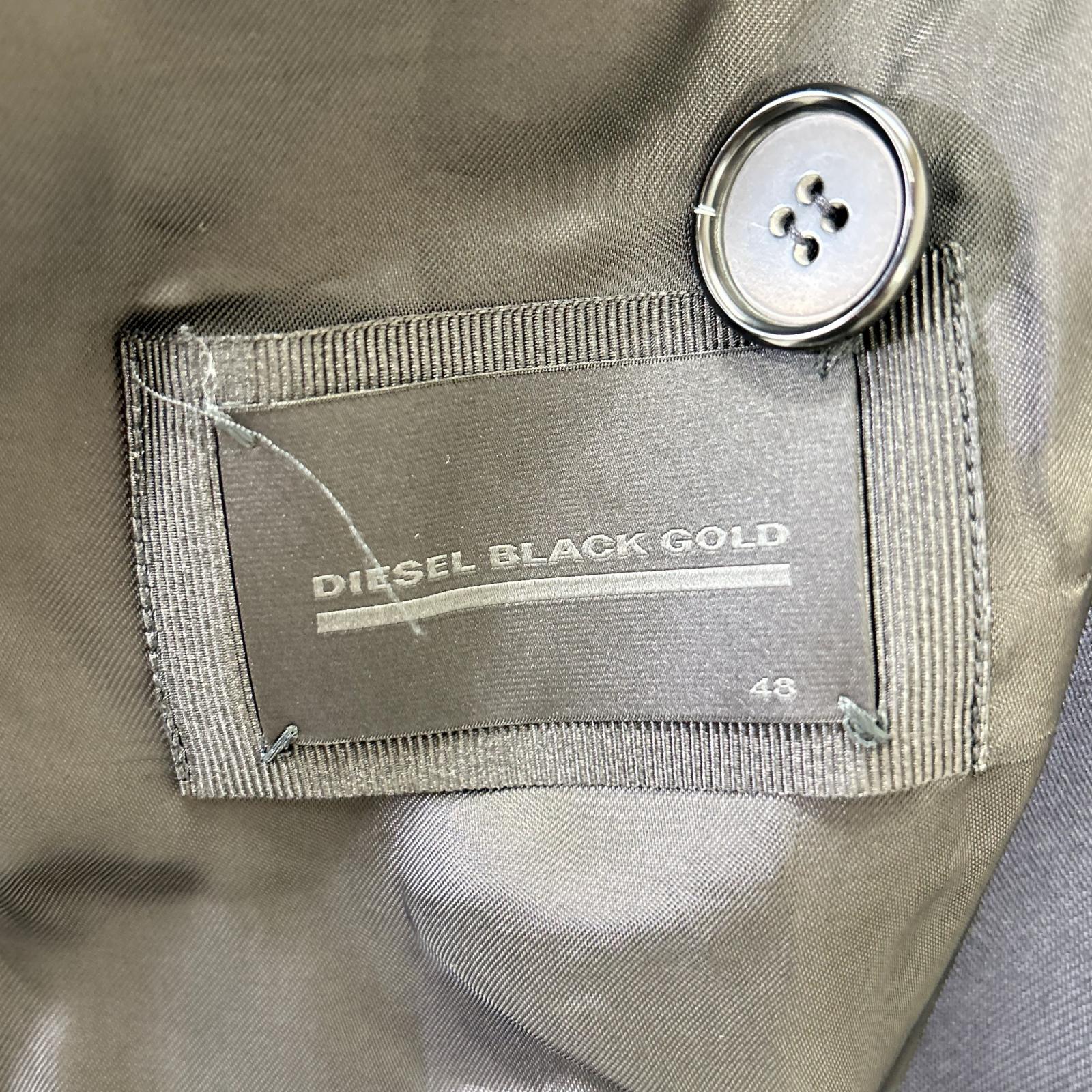 DIESEL BlackGold ディーゼルブラックゴールド ネイビー JAPPER ダブルブレスト ジャケット ジャケット