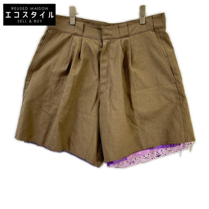Children of the discordance チルドレンオブザディスコーダンス 21年製 COTDPT-352B ブラウン Vintage Bandana Wide Short Pants ボトムス