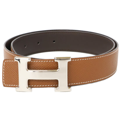 HERMES エルメス 【美品】コンスタンス Hバックル シルバー金具 □M刻 リバーシブル ベルト
