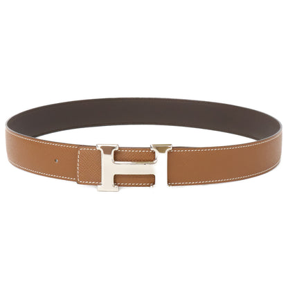HERMES エルメス 【美品】コンスタンス Hバックル シルバー金具 □M刻 リバーシブル ベルト