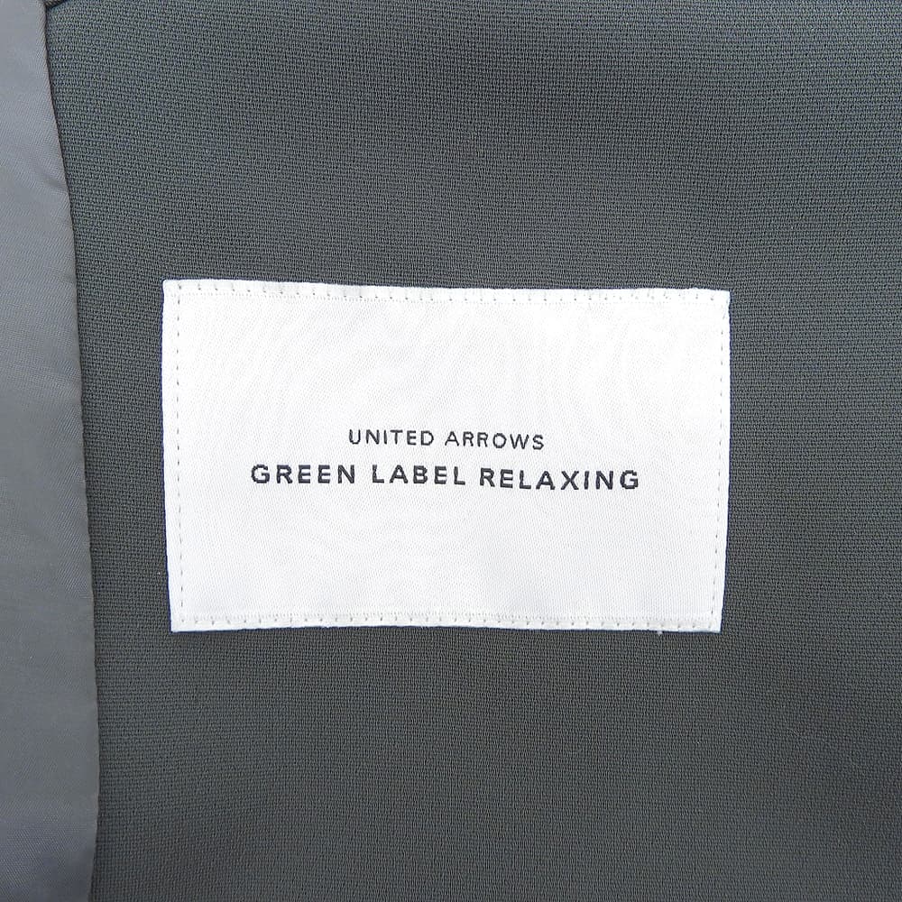 green label relaxing D collarless jacket and skirt set, 40, 3522-147-1132, suit set