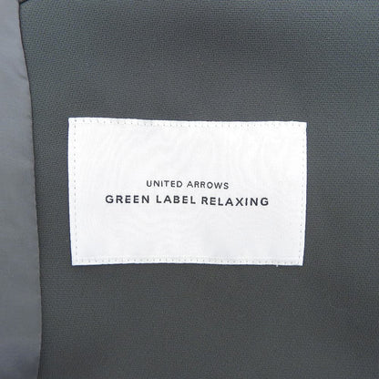 green label relaxing D collarless jacket and skirt set, 40, 3522-147-1132, suit set