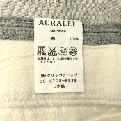 AURALEE オーラリー A65P05SU グレー スタンドアップイージーパンツ ボトムス
