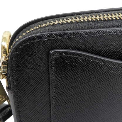 MARC JACOBS マーク ジェイコブス スナップショット レザー ショルダーバッグ レディース ブラック×ホワイト ショルダーバッグ
