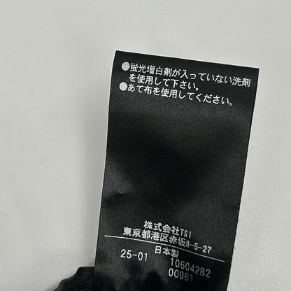 ADORE アドーア 25年 531-5110304 ブラック ドライカシドスノースリーブブラウス ベスト