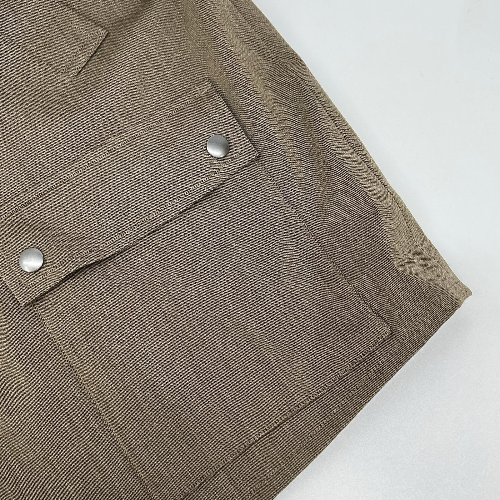 AURALEE オーラリー 24AW A24AB04YG ブラウン WOOL CAVARLY TWILL LAMINATE HUNTING BLOUSON ジャケット