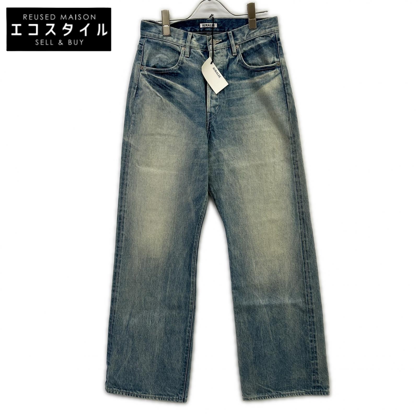 AURALEE オーラリー 25AW SELVEDGE FADED HEAVY DENIM A25AP04DH デニム パンツ ボトムス