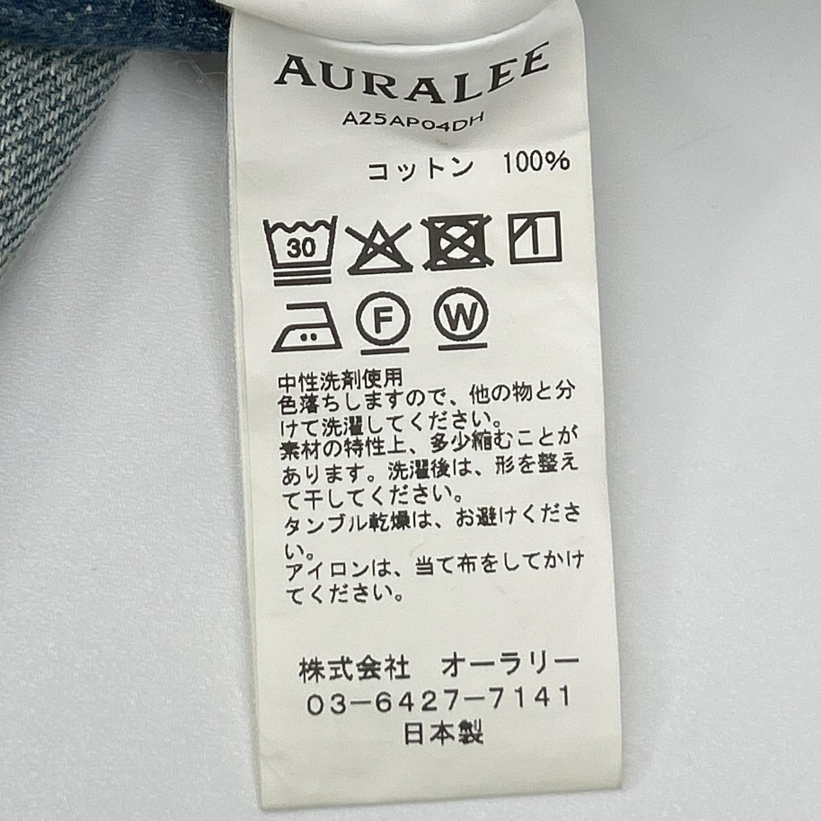 AURALEE オーラリー 25AW SELVEDGE FADED HEAVY DENIM A25AP04DH デニム パンツ ボトムス