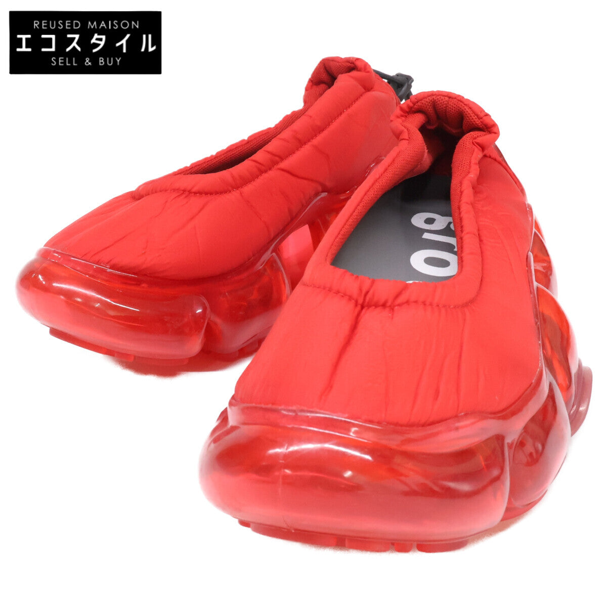 grounds グラウンズ MOOPIE PUMPS RED ムーピー パンプス シューズ