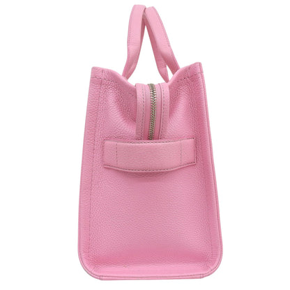 MARC JACOBS マーク ジェイコブス ミディアム トートバッグ チェーンストラップ付 レザー レディース ピンク トートバッグ