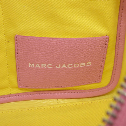MARC JACOBS マーク ジェイコブス ミディアム トートバッグ チェーンストラップ付 レザー レディース ピンク トートバッグ
