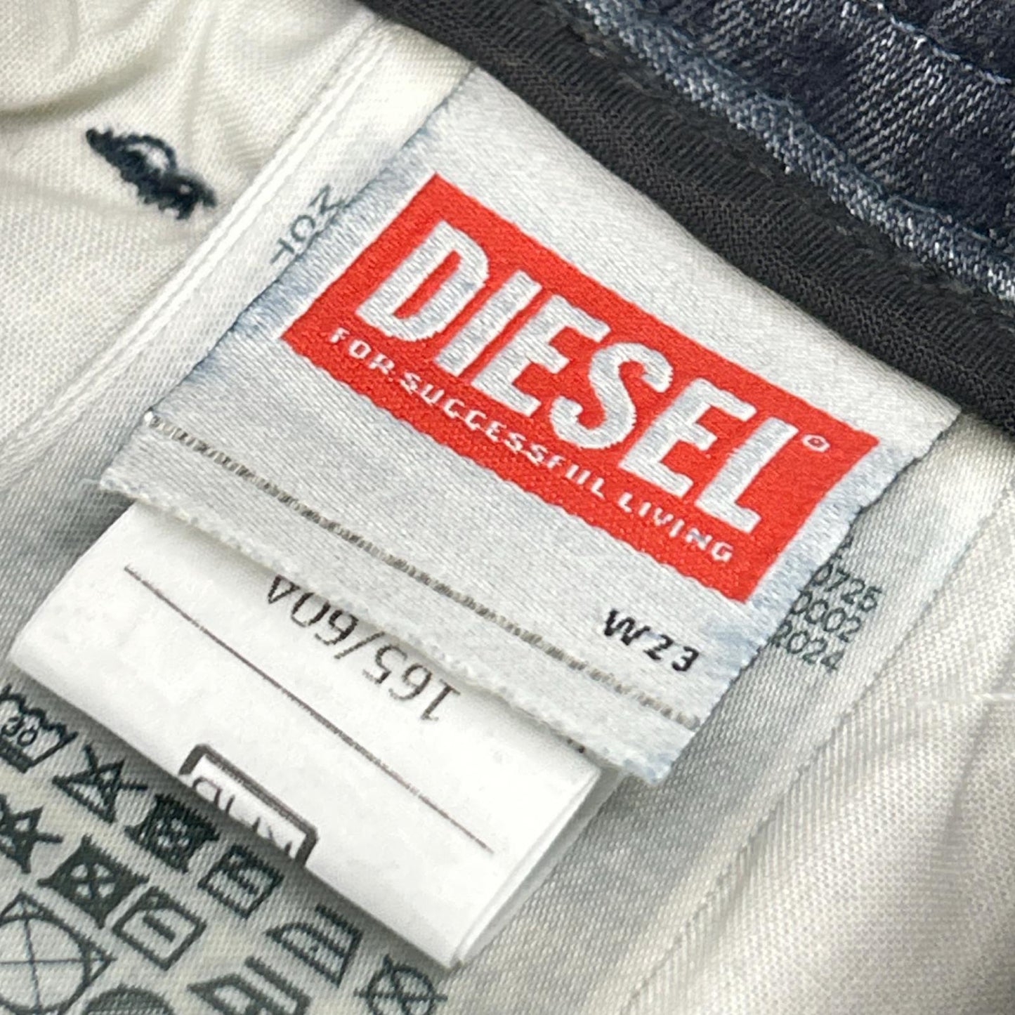 DIESEL ディーゼル チャコール D-KRAILEY ドローコード パンツ ボトムス