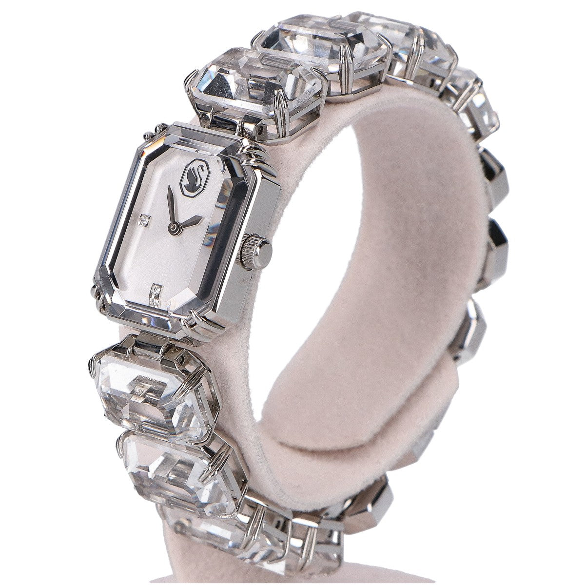 SWAROVSKI スワロフスキー オクタゴンカット ブレスレット ウォッチ 腕時計