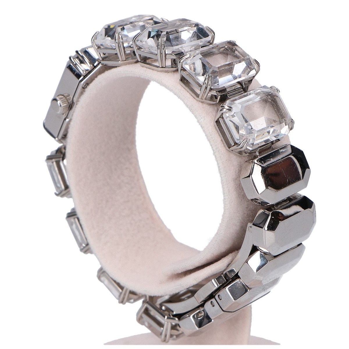SWAROVSKI スワロフスキー オクタゴンカット ブレスレット ウォッチ 腕時計