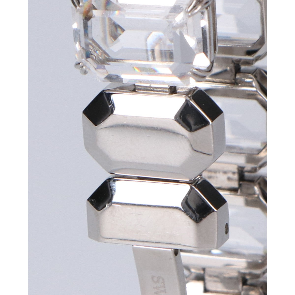 SWAROVSKI スワロフスキー オクタゴンカット ブレスレット ウォッチ 腕時計