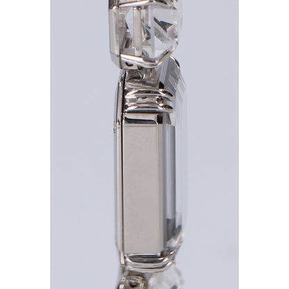 SWAROVSKI スワロフスキー オクタゴンカット ブレスレット ウォッチ 腕時計