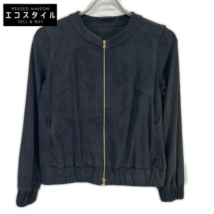 TATRAS タトラス LTA18A4644 ブラック BLAZER ノーカラー スエード ジャケット ジャケット