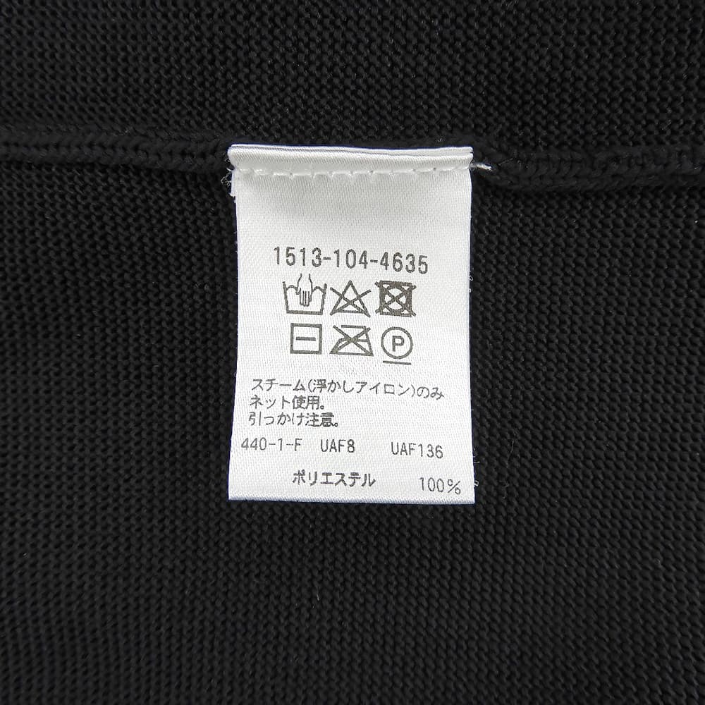 UNITED ARROWS ユナイテッドアローズ 美品 Pペプラムニット トップス レディース 黒 ブラック 1513-104-4635 トップス