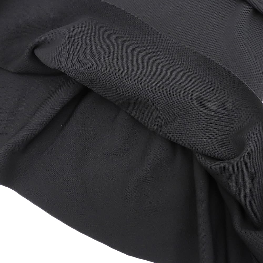 UNITED ARROWS ユナイテッドアローズ 美品 Pペプラムニット トップス レディース 黒 ブラック 1513-104-4635 トップス