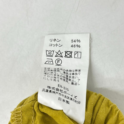 DANTON ダントン JD-2540 コットンリネン イージーパンツ ボトムス