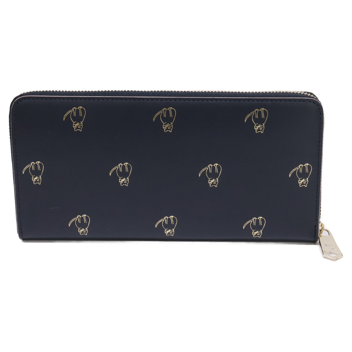 PaulSmith ポールスミス 【新品同様】BPW006 キャットドゥードゥル ラウンドファスナー 長財布 長財布（小銭入れあり）