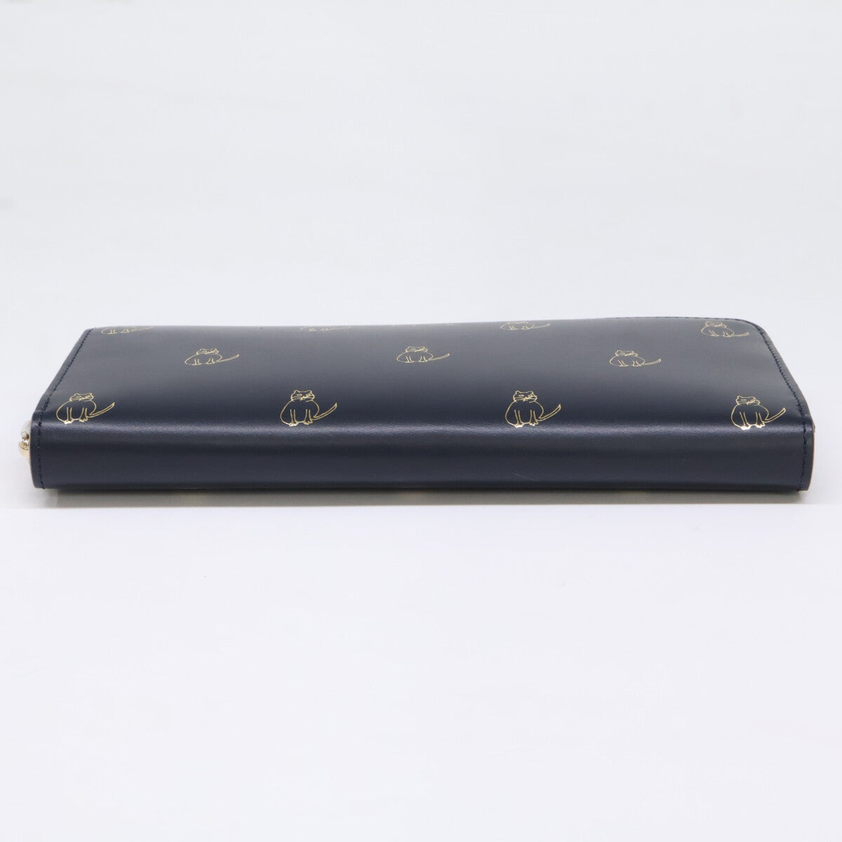 PaulSmith ポールスミス 【新品同様】BPW006 キャットドゥードゥル ラウンドファスナー 長財布 長財布（小銭入れあり）