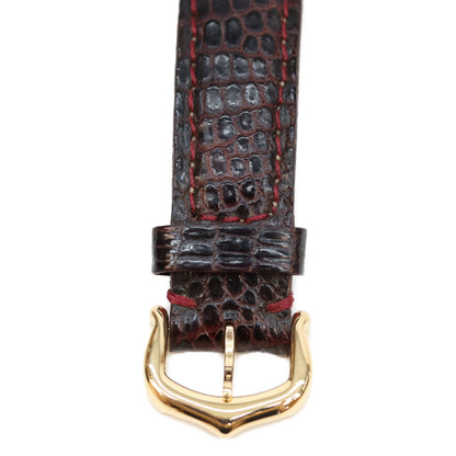 Cartier カルティエ 925 ガーネットダイアル ボルドー文字盤 マストヴァンドームSM ヴェルメイユ QZ 時計 腕時計
