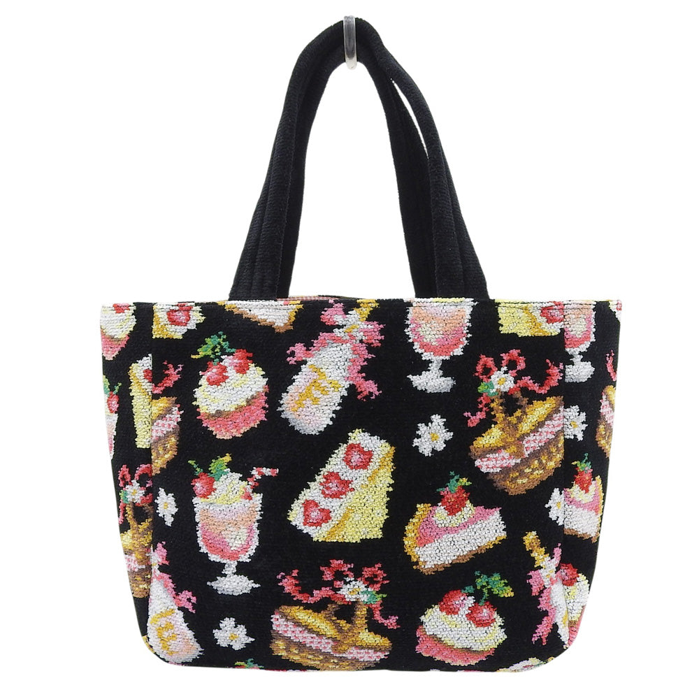 FEILER フェイラー 美品 ベリーベリーピクニック ハンドバッグ トートバッグ レディース ブラック トートバッグ