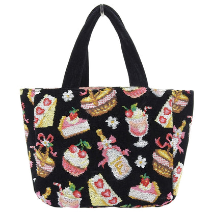 FEILER フェイラー 美品 ベリーベリーピクニック ハンドバッグ トートバッグ レディース ブラック トートバッグ