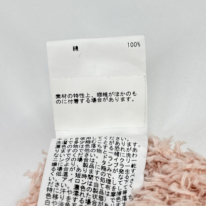 ANAYI アナイ 25年 ピンク GIMAフェザーバイカラー カーディガン トップス