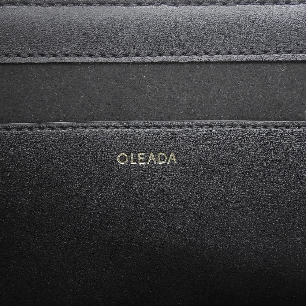 OLEADA オレダ ラップ トップハンドルバッグ ハンドバッグ ビジネスバッグ レディース ブラック ハンドバッグ