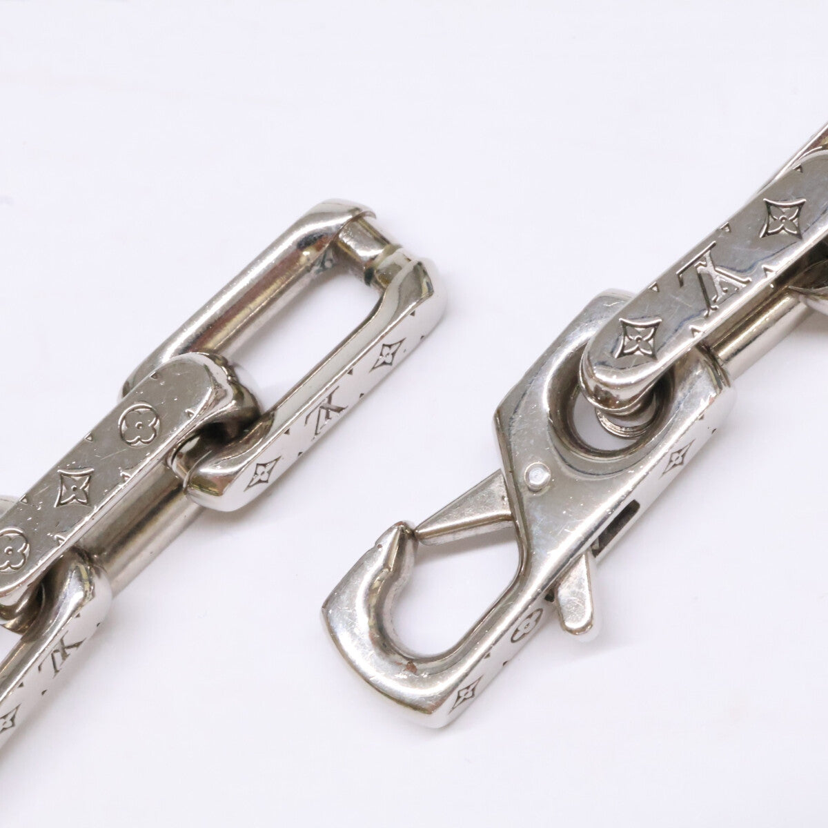 LOUIS VUITTON ルイヴィトン M64196 コリエ チェーン モノグラム ネックレス