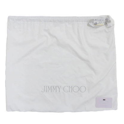 JIMMY CHOO ジミーチュウ 美品 ピムリコ レザーバッグ トートバッグ レディース グレージュ トートバッグ