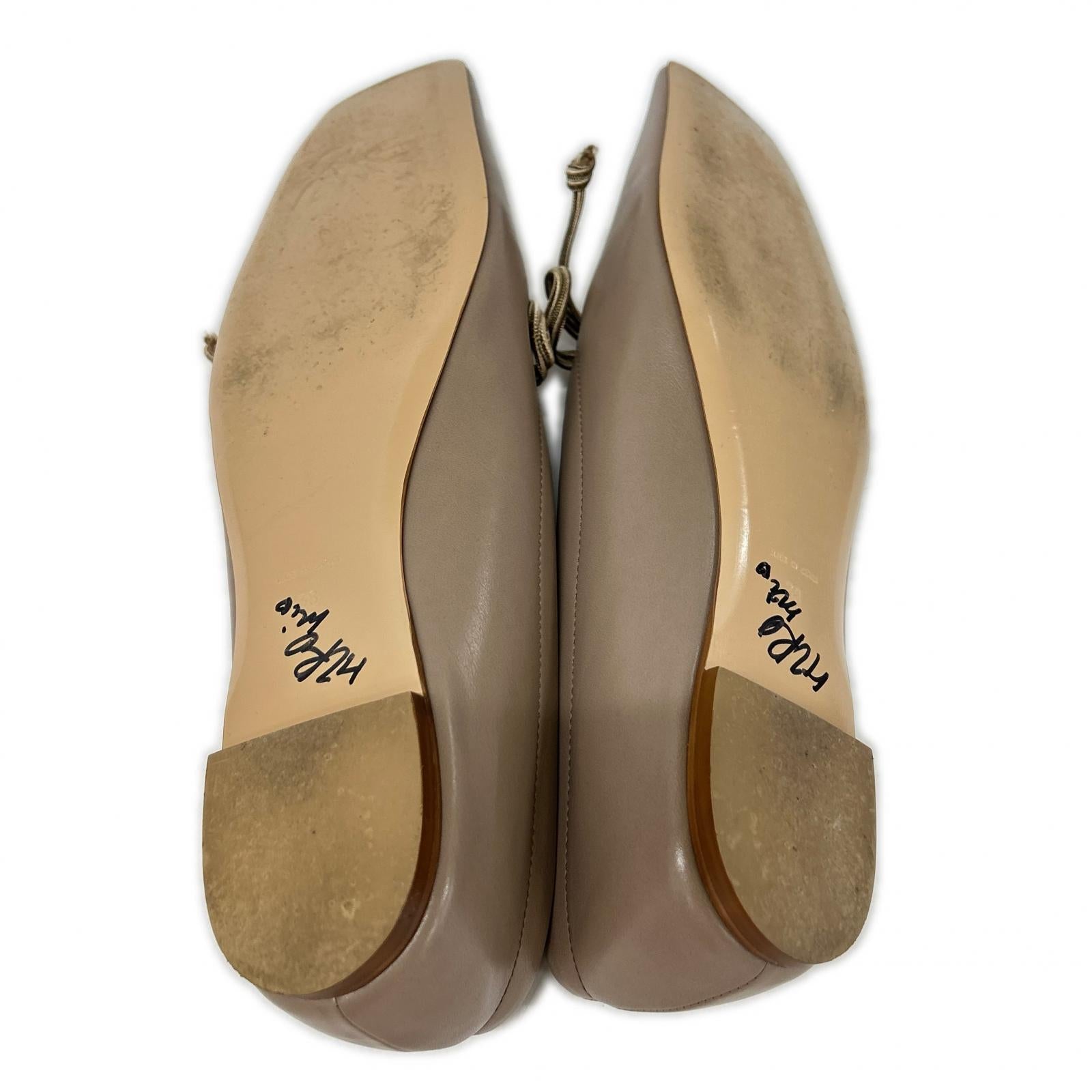 pippichic ピッピシック 【美品】PP19-AMBER BALLET4-EL アンバー スクエアトゥ バレエシューズ シューズ