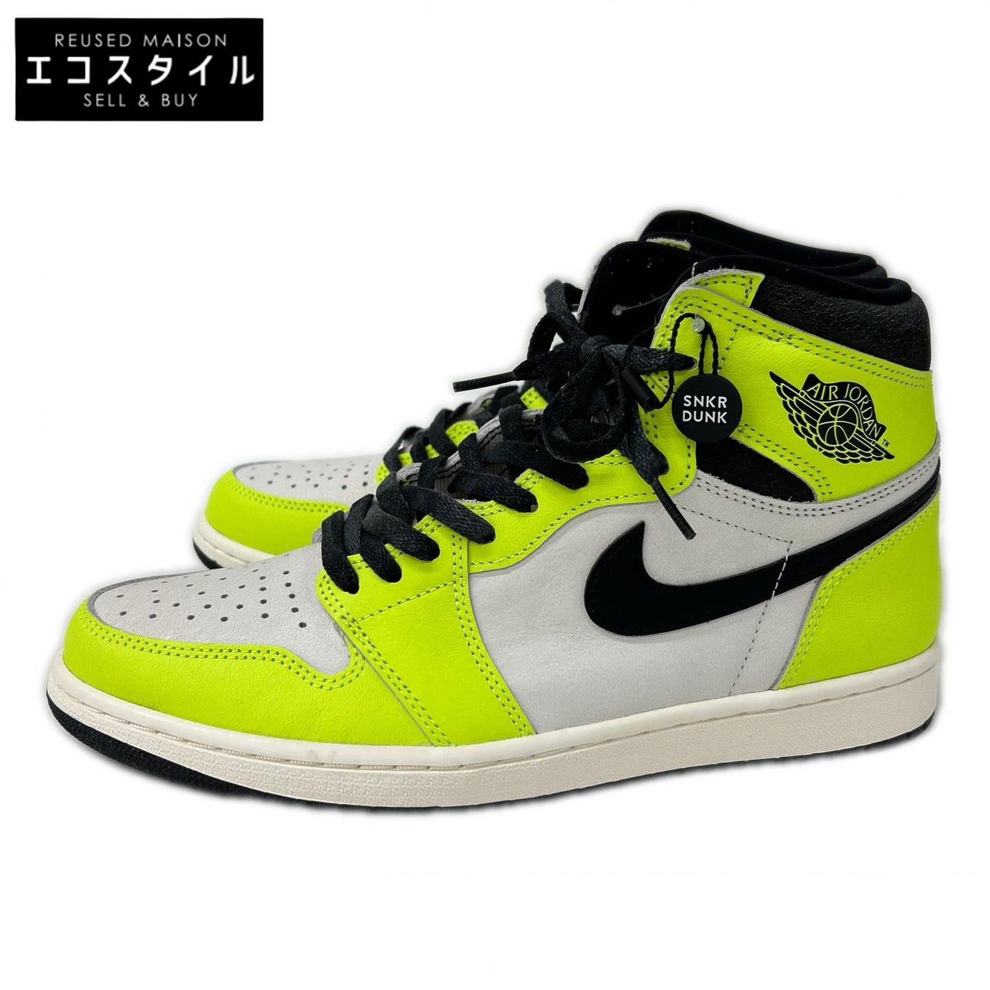 NIKE ナイキ 555088-702 AIR JORDAN 1 RETRO HIGH OG VOLT/SAIL-BLACK シューズ