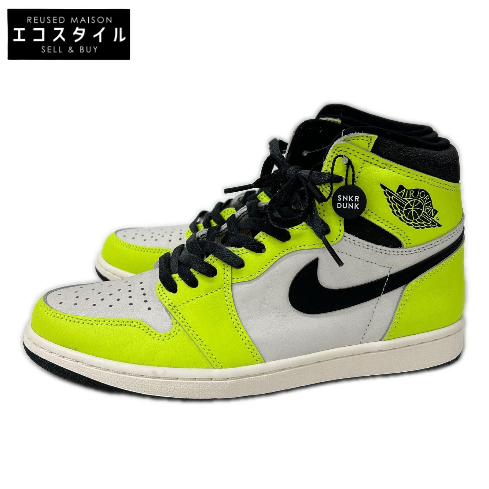 NIKE ナイキ 555088-702 AIR JORDAN 1 RETRO HIGH OG VOLT/SAIL-BLACK シューズ