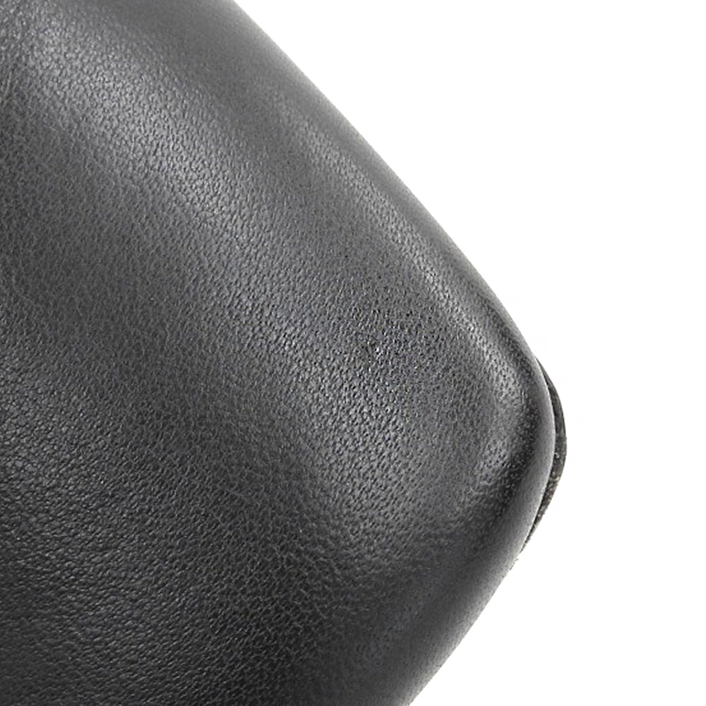 Proenza Schouler プロエンザスクーラー スクエアトゥ サイドゴア ヒールブーツ レディース ブラック 36 PS35042A シューズ